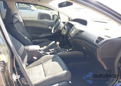 2012 Honda Civic Si from USA, damaged, VIN 2HGFB6E52CH703578